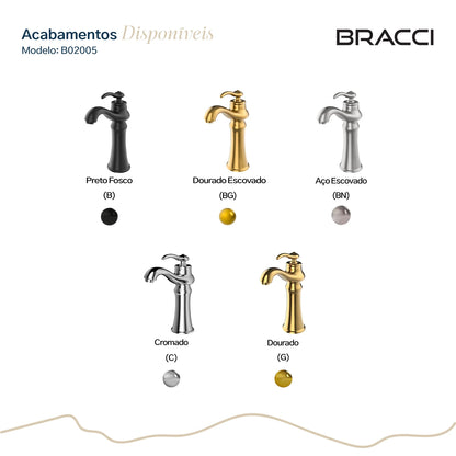 TORNEIRA MONOCOMANDO Q/F ST CLAIRE PRETO