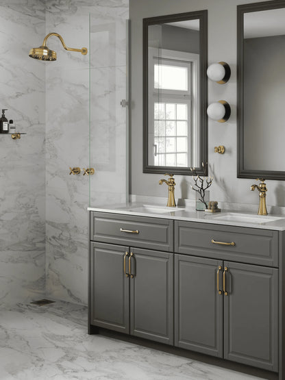 TORNEIRA MONOCOMANDO Q/F ST CLAIRE DOURADO