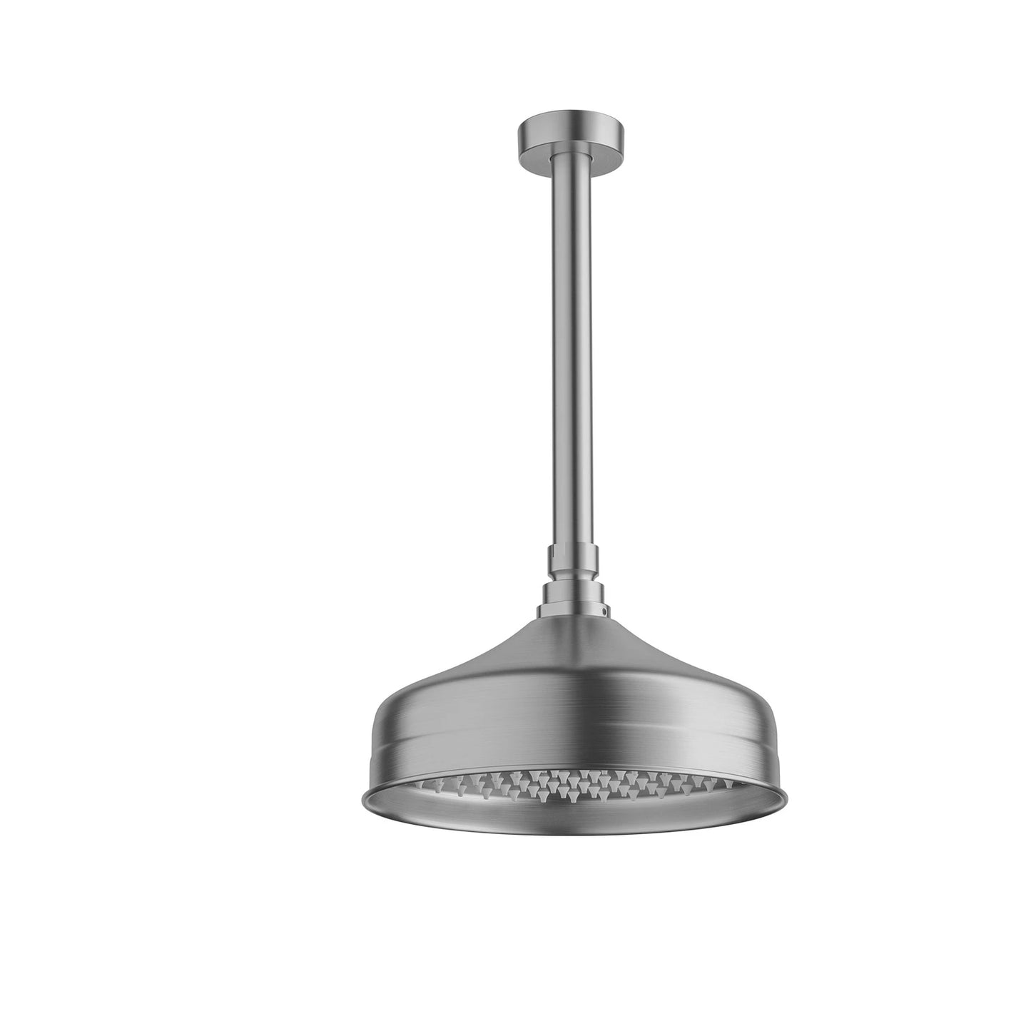 CHUVEIRO DE TETO AÇO ESCOVADO