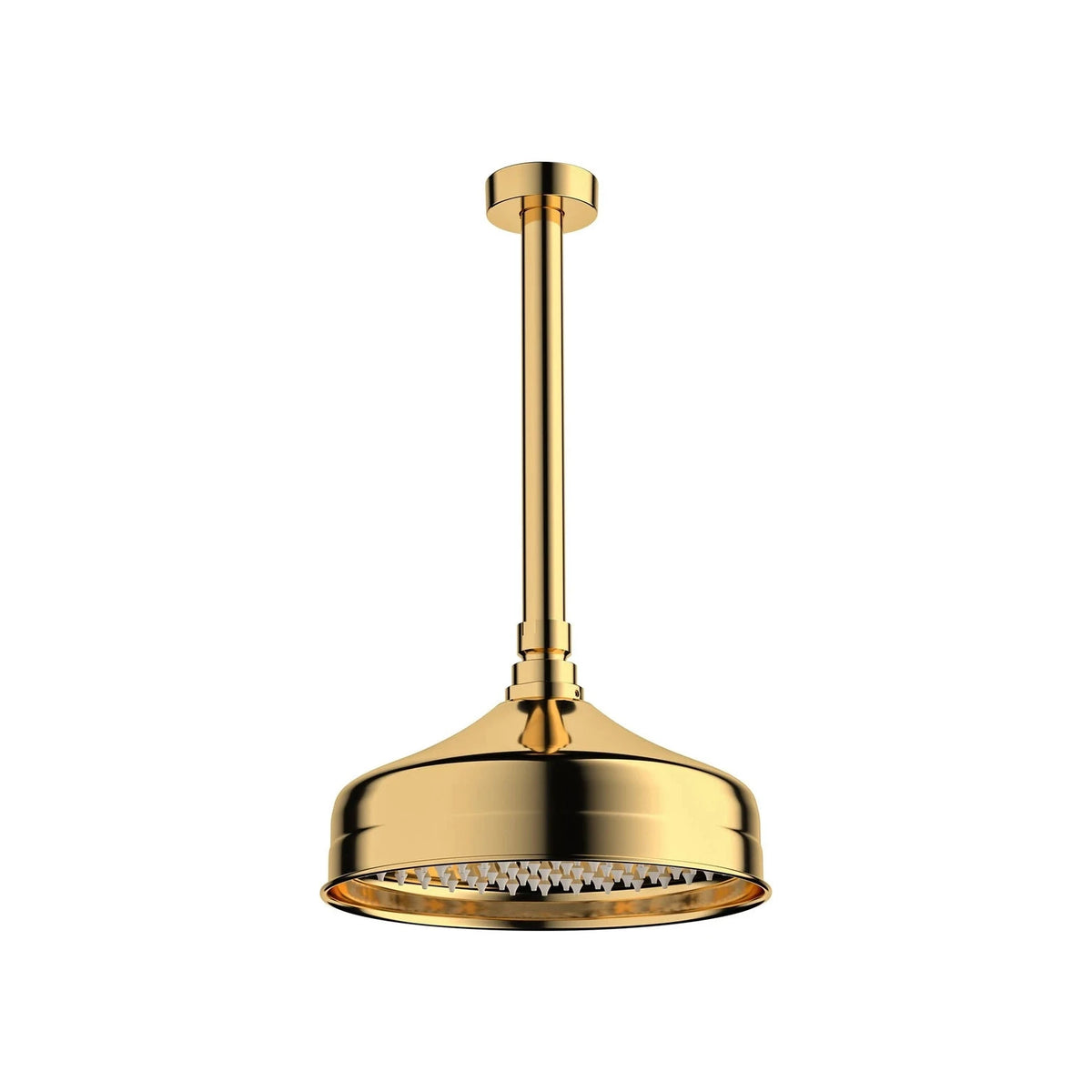 CHUVEIRO DE TETO DOURADO