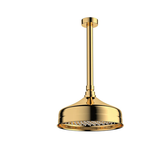 CHUVEIRO DE TETO DOURADO