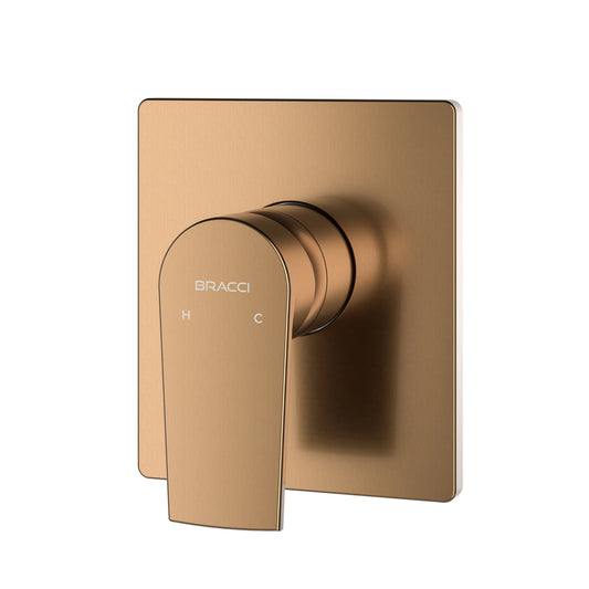 ACABAMENTO MONOCOMANDO DE CHUVEIRO ROSE ESCOVADO