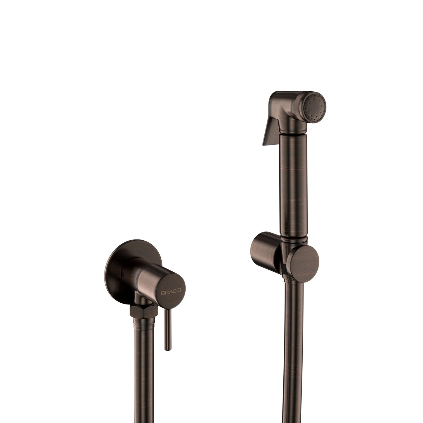 DUCHA HIGIÊNICA BRONZE ESCOVADO ÁGUA FRIA