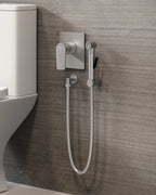 ACABAMENTO MONOCOMANDO DUCHA HIGIÊNICA AÇO ESCOVADO