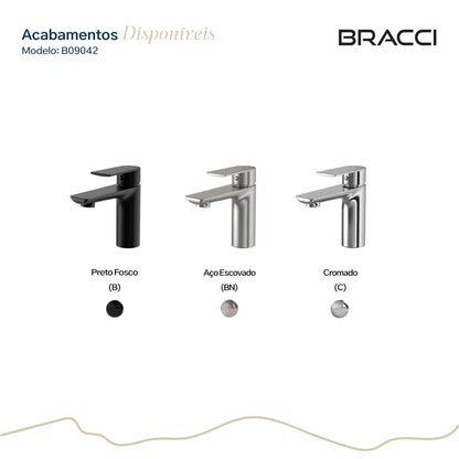 TORNEIRA MONOCOMANDO Q/F ESSENCE BAIXO PRETO