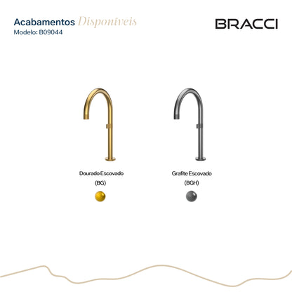 TORNEIRA ÁGUA FRIA ARIA GRAFITE ESCOVADO