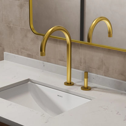 TORNEIRA MONOCOMANDO Q/F ARIA DOURADO ESCOVADO