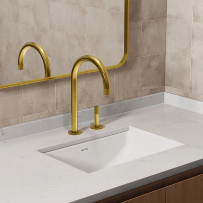 TORNEIRA MONOCOMANDO Q/F ARIA DOURADO ESCOVADO