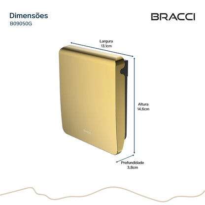 ACABAMENTO DE VALVULA DESCARGA HYDRA/DOCOL DOURADO
