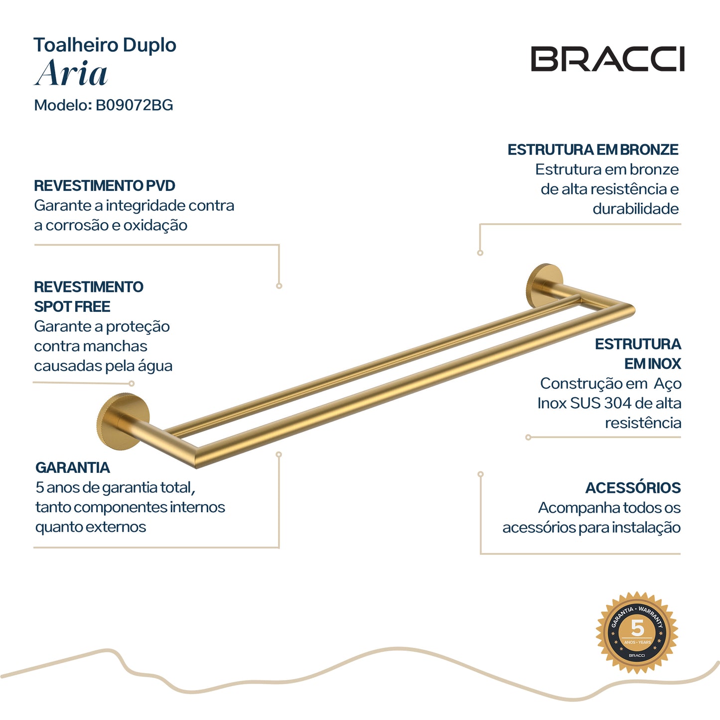 TOALHEIRO DUPLO ARIA
