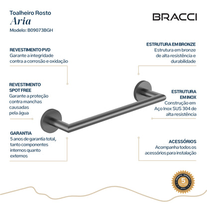 TOALHEIRO ROSTO ARIA