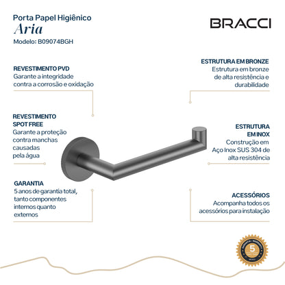 PORTA PAPEL HIGIÊNICO ARIA