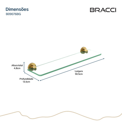 PRATELEIRA VIDRO ARIA