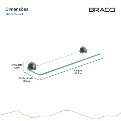 PRATELEIRA VIDRO ARIA