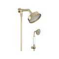 CHUVEIRO ST CLAIRE COM DESVIADOR CHAMPAGNE GOLD