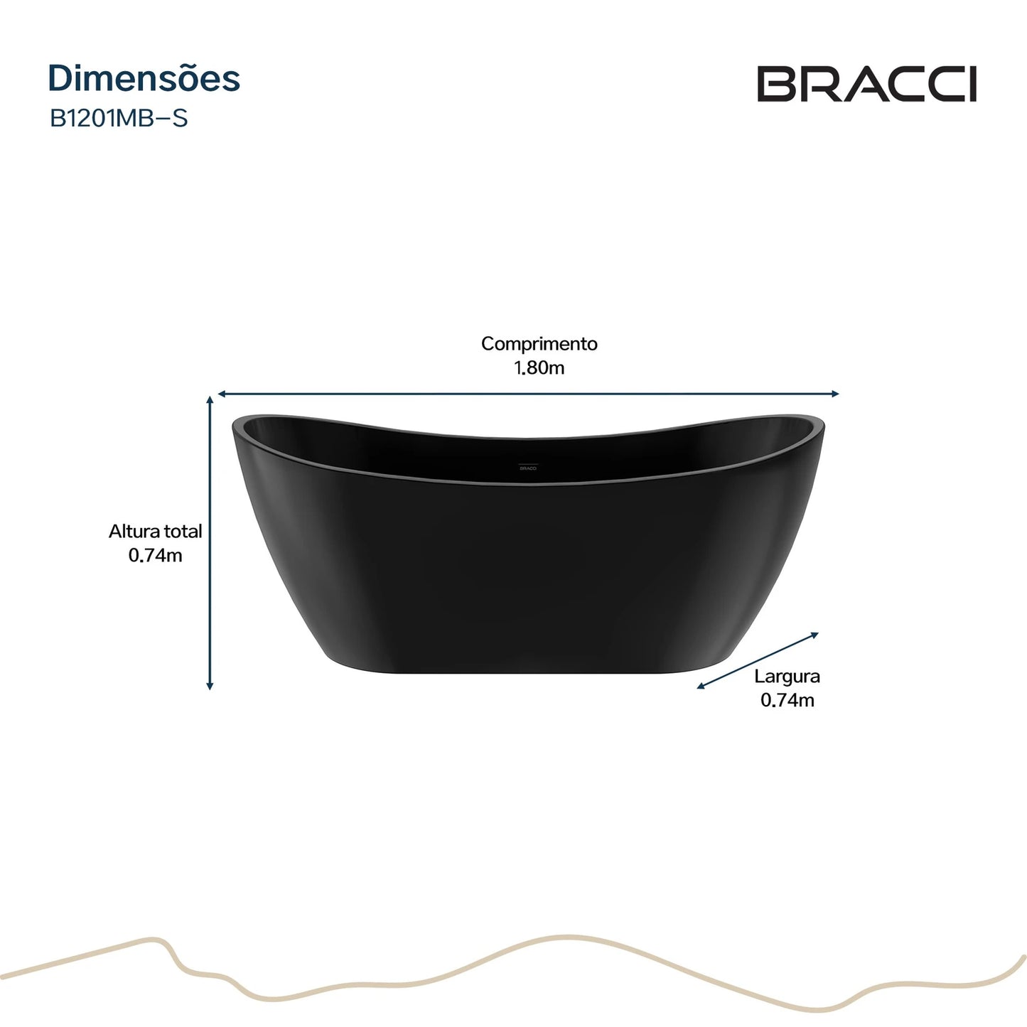 BANHEIRA DE IMERSÃO LAUREN S