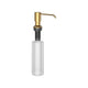 Dispenser de Detergente Dourado Escovado