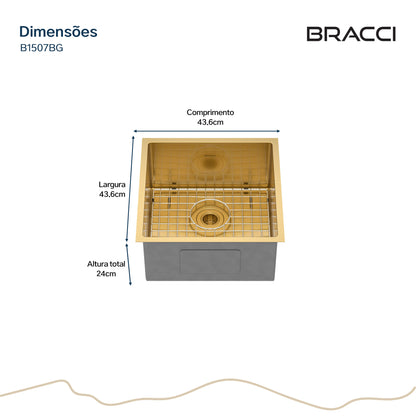 CUBA DE COZINHA 43 CM