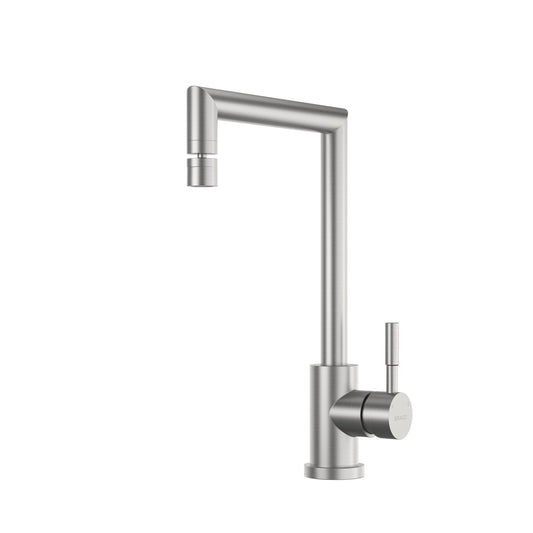 TORNEIRA MONOCOMANDO Q/F ST LOUISE BASIC AÇO ESCOVADO