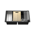 CUBA DE COZINHA DUPLA QUARTZO  79CM
