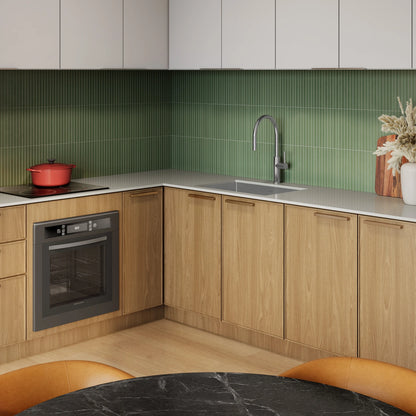 TORNEIRA MONOCOMANDO Q/F ST LOUISE PLUS AÇO ESCOVADO