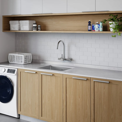 TORNEIRA MONOCOMANDO Q/F DE PAREDE ST LOUISE PLUS AÇO ESCOVADO