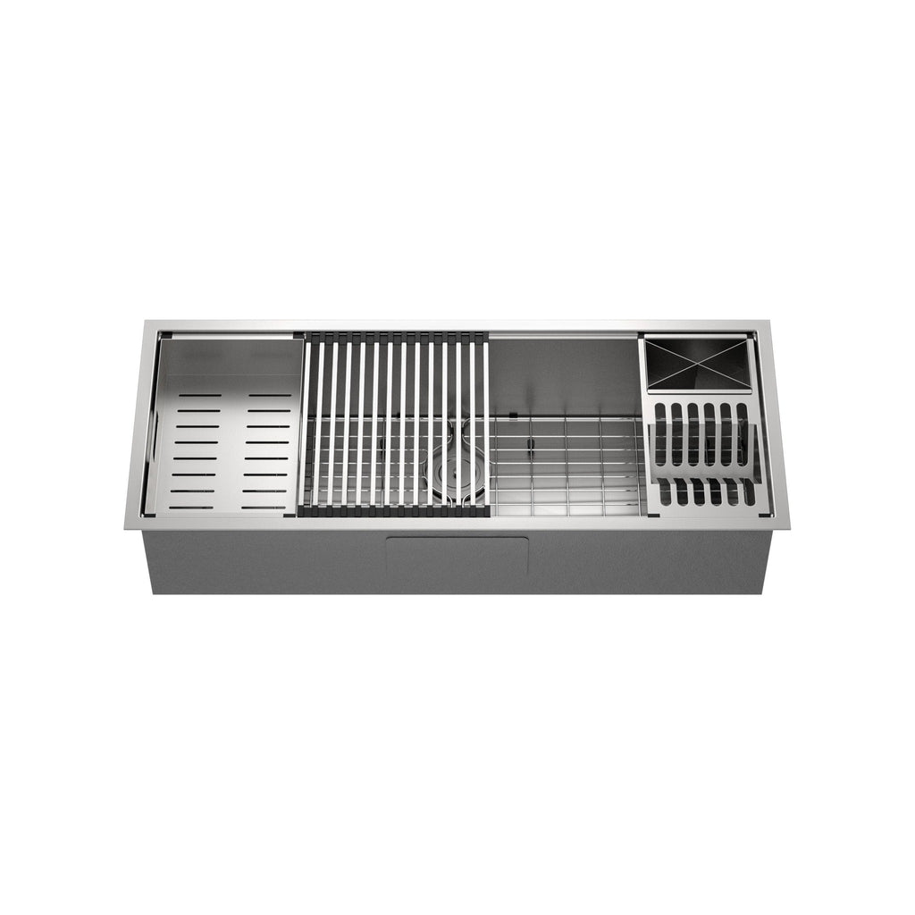 CUBA DE COZINHA WORKSTATION 110CM AÇO INOX