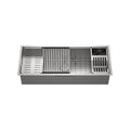 CUBA DE COZINHA WORKSTATION 110CM AÇO INOX