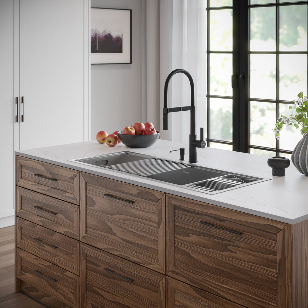 CUBA DE COZINHA WORKSTATION 110CM AÇO INOX