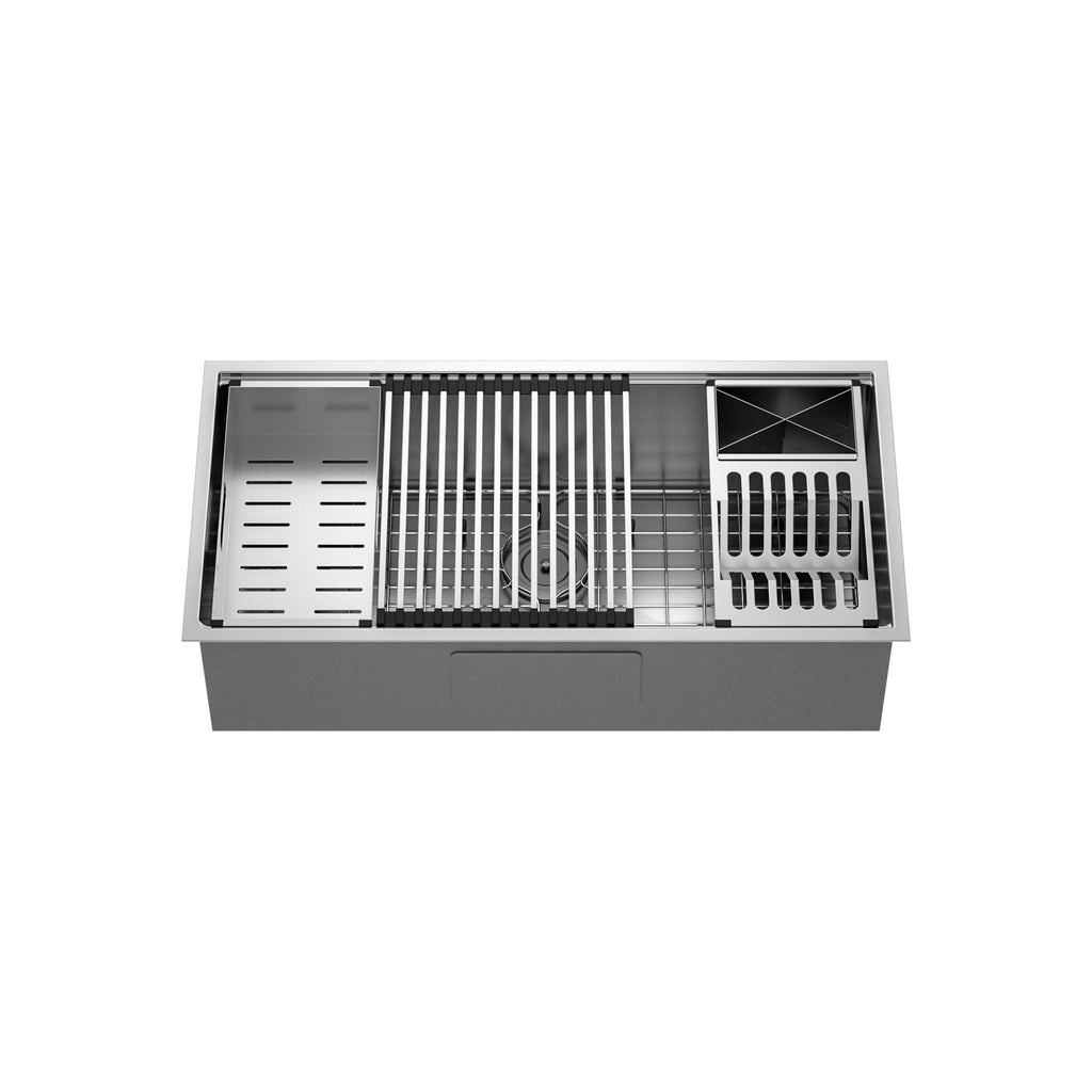 CUBA DE COZINHA WORKSTATION 90CM AÇO INOX
