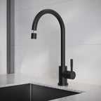 TORNEIRA MONOCOMANDO Q/F ST LOUISE BASIC PRETO PVD
