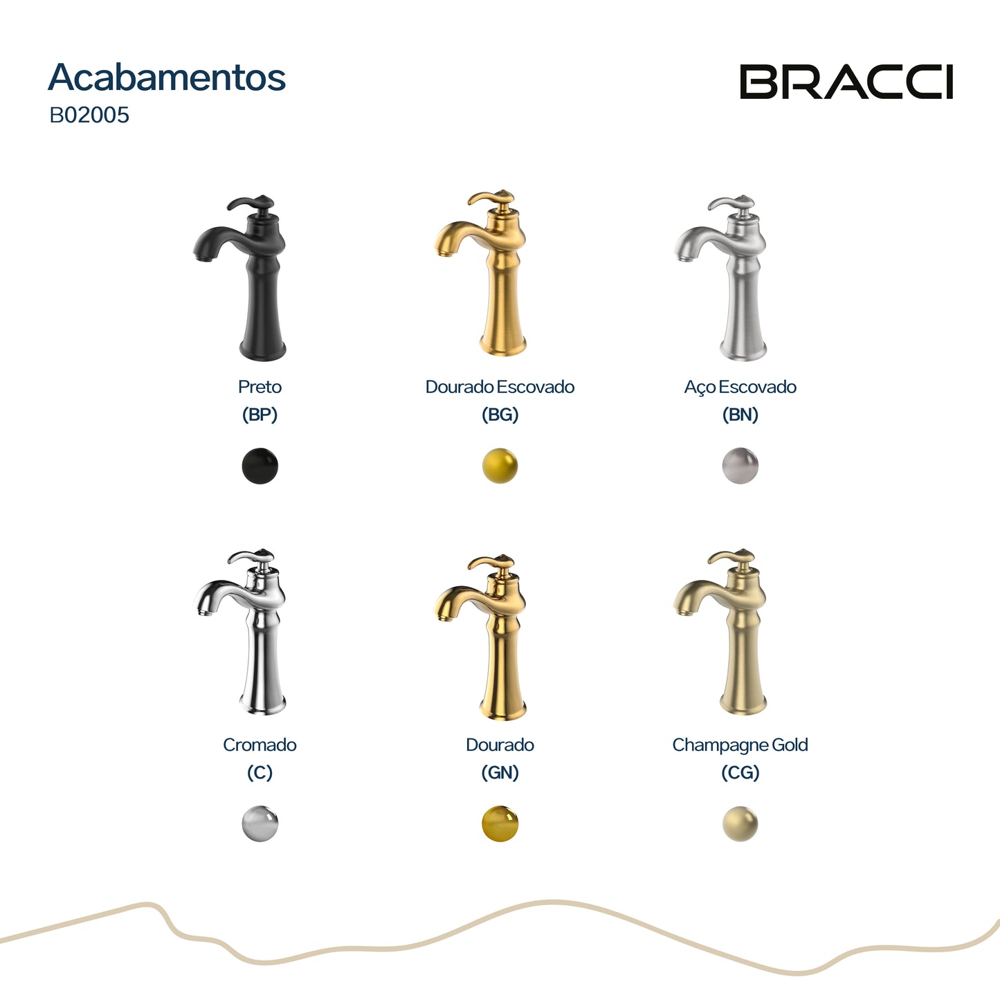 MISTURADOR MONOCOMANDO PRETO FOSCO ST CLAIRE PVD