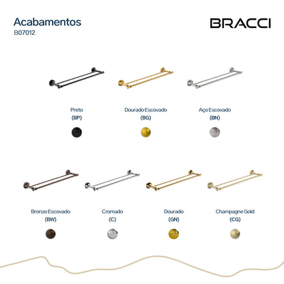 TOALHEIRO DUPLO ST CLAIRE ROSE GOLD