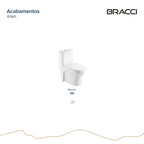 BACIA SANITÁRIA MONOBLOCO ALLEGRA BRANCA