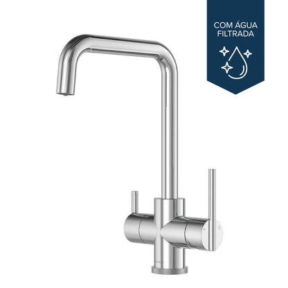 MISTURADOR COZINHA FILTRO ARIA BASIC CROMADO