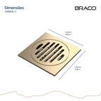 RALO PISO 10X10 CHAMPAGNE GOLD