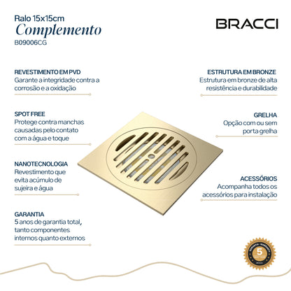 RALO PISO 15X15 CHAMPAGNE GOLD