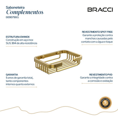 SABONETEIRA DOURADO ESCOVADO