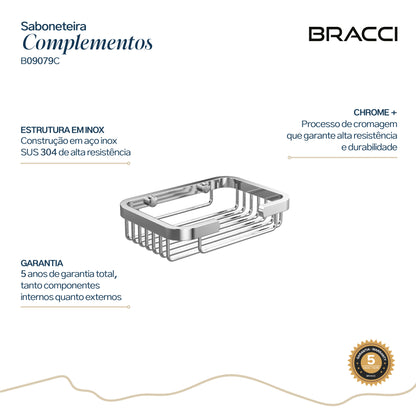 SABONETEIRA CROMADA