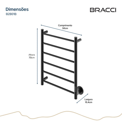 TOALHEIRO TÉRMICO PRETO