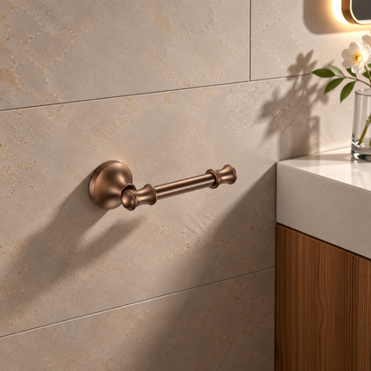 PORTA PAPEL HIGIÊNICO ST CLAIRE BRONZE ESCOVADO
