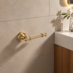 PORTA PAPEL HIGIENICO ST CLAIRE DOURADO ESCOVADO