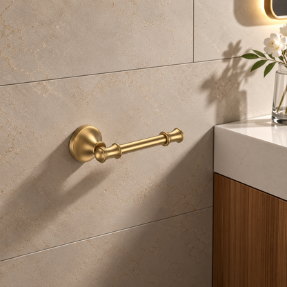 PORTA PAPEL HIGIENICO ST CLAIRE DOURADO ESCOVADO