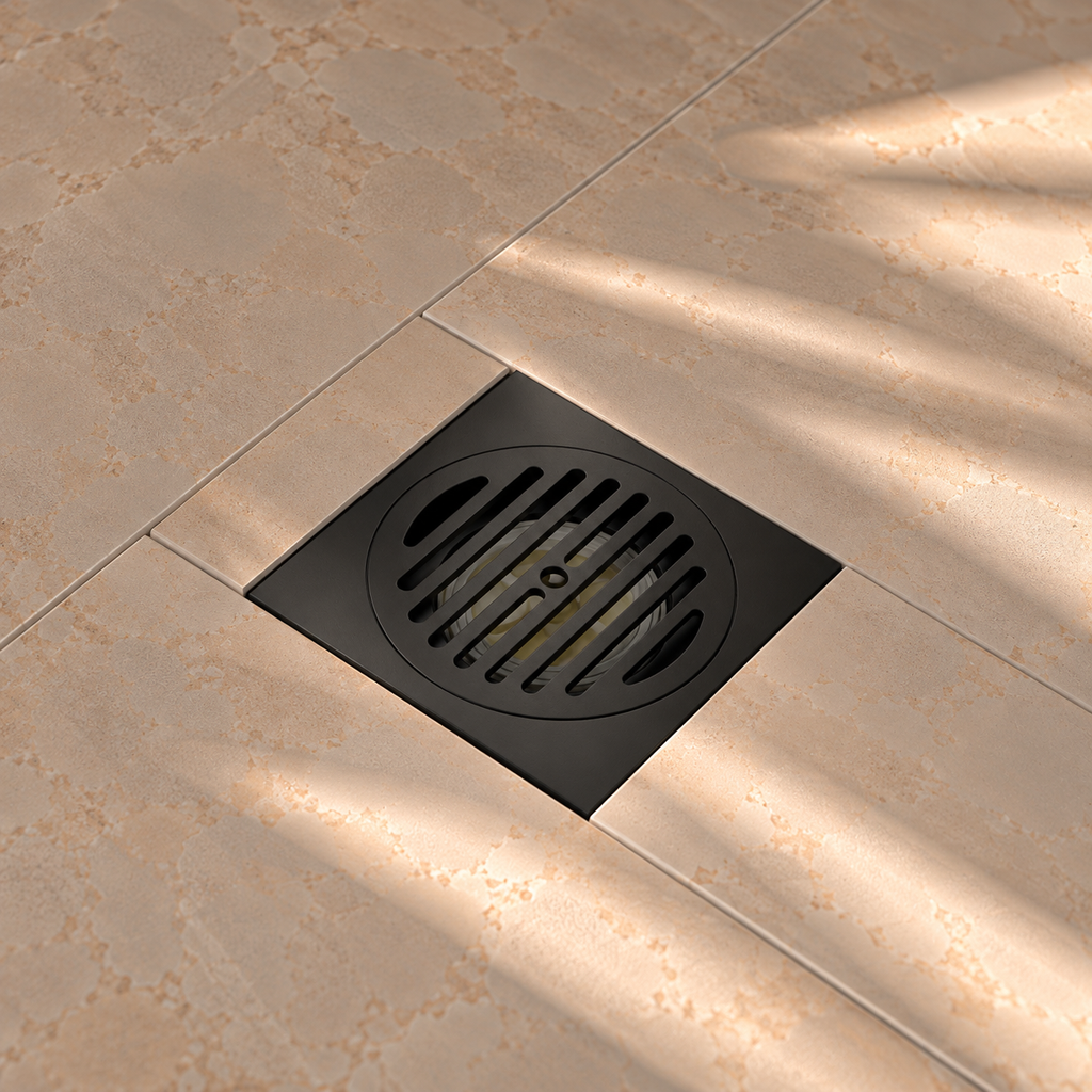 RALO PISO 15X15 PRETO FOSCO PVD