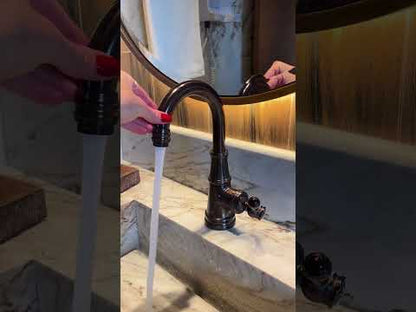 TORNEIRA MONOCOMANDO Q/F ST CLAIRE BRONZE ESCOVADO