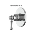 ACABAMENTO MONOCOMANDO DUCHA HIGIÊNICA CLÁSSICO CROMADO