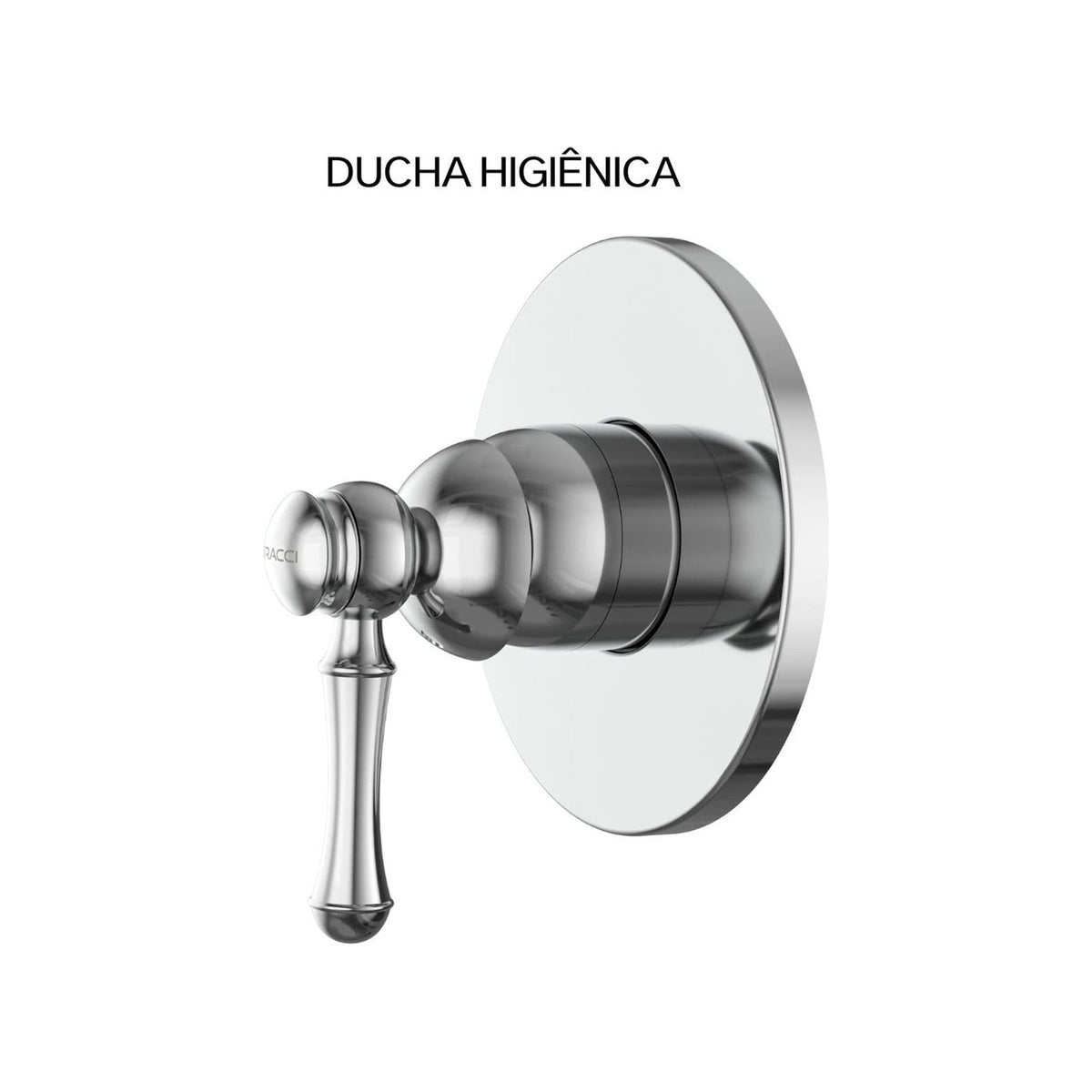 ACABAMENTO MONOCOMANDO DUCHA HIGIÊNICA CLÁSSICO CROMADO