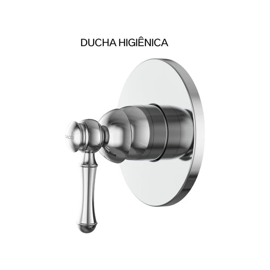 Acabamento Monocomando Ducha Higiênica Clássico Cromado