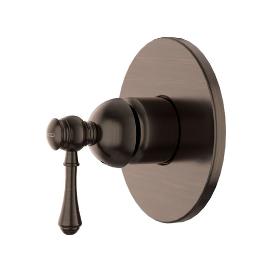 Acabamento Monocomando Chuveiro Clássico Docol 3/4 Bronze Escovado